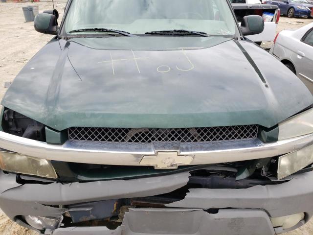 Photo 7 from auction – 2002 CHEVROLET AVALANCHE with VIN 3GNEK13T52G178424