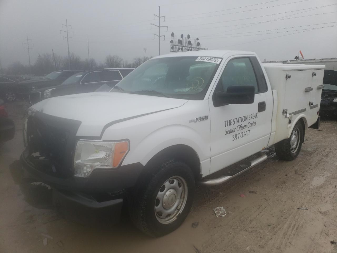 Photo 2 from auction – 2014 FORD F150 with VIN 1FTMF1CF8EKG07992