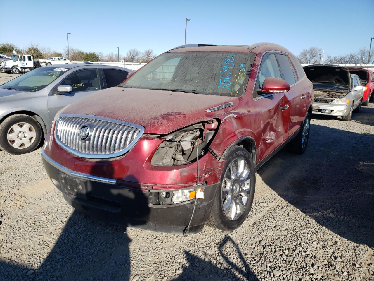 Photo 2 from auction – 2011 BUICK ENCLAVE CX with VIN 5GAKVCED7BJ160799