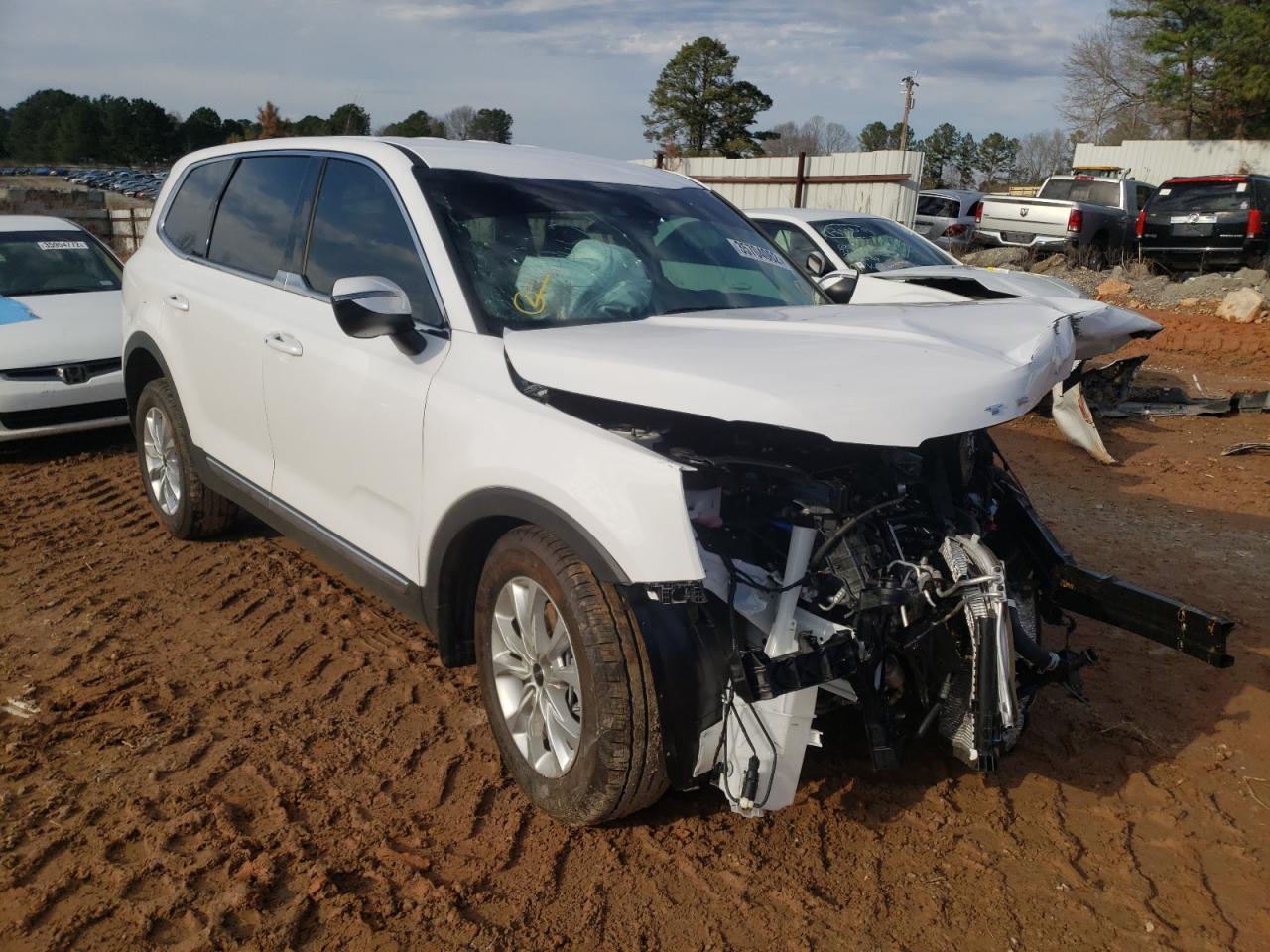 KIA TELLURIDE 2022 with VIN 5XYP2DHC8NG233558 - Photo from auction