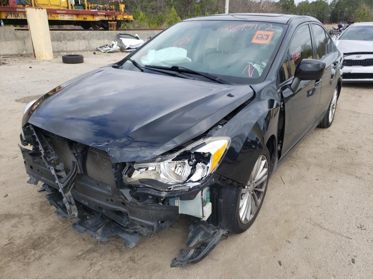 Photo 2 from auction – 2012 SUBARU IMPREZA PR with VIN JF1GJAD63CH006645