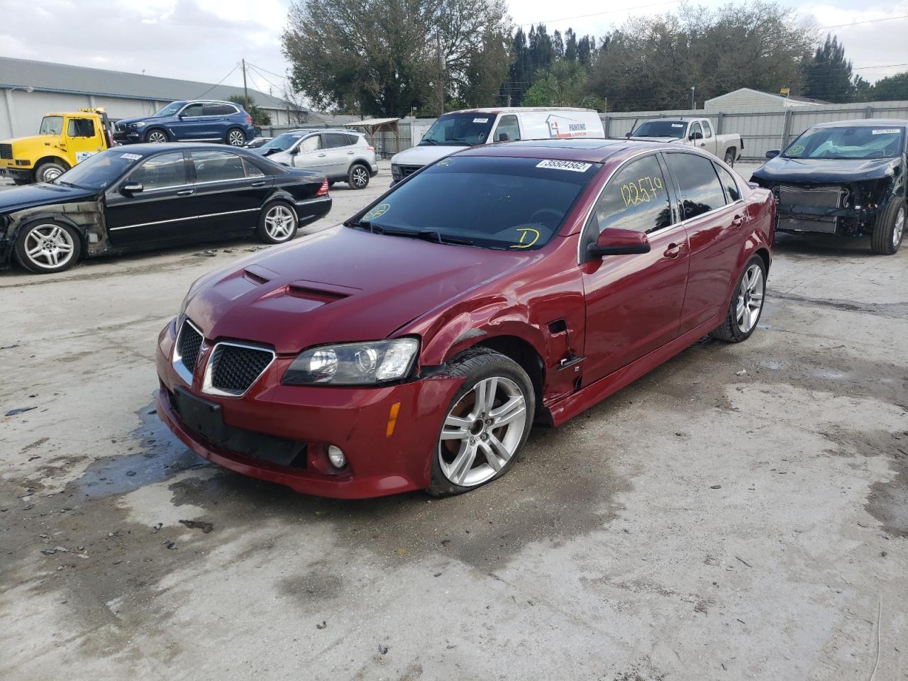 Photo 2 from auction – 2009 PONTIAC G8 with VIN 6G2ER57799L215066