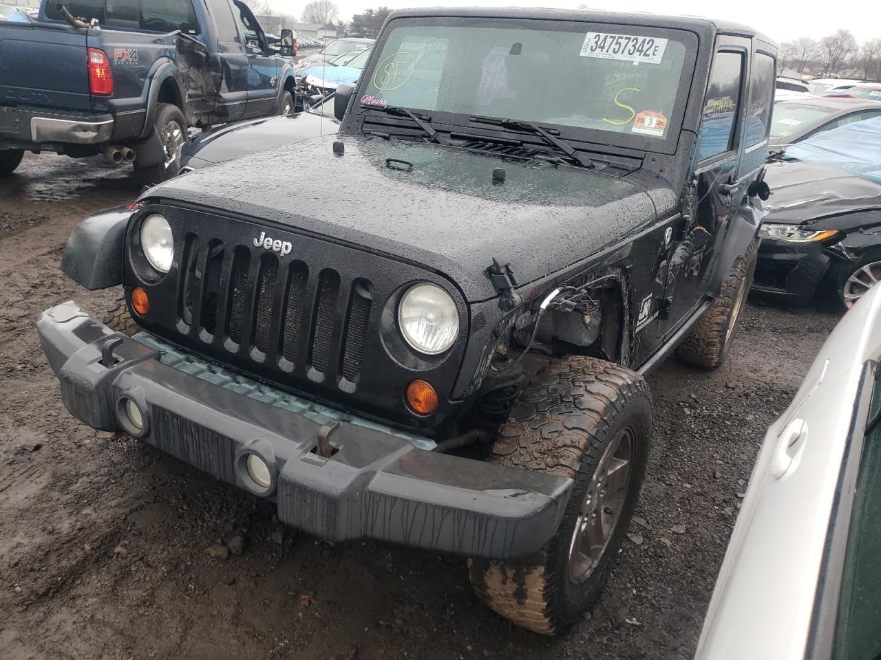 Photo 2 from auction – 2010 JEEP WRANGLER S with VIN 1J4AA2D12AL133787