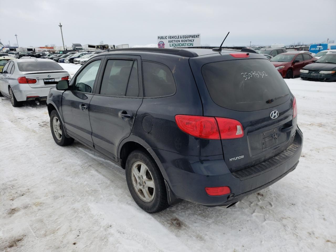 Photo 3 from auction – 2008 HYUNDAI SANTA FE G with VIN 5NMSG73E08H203051