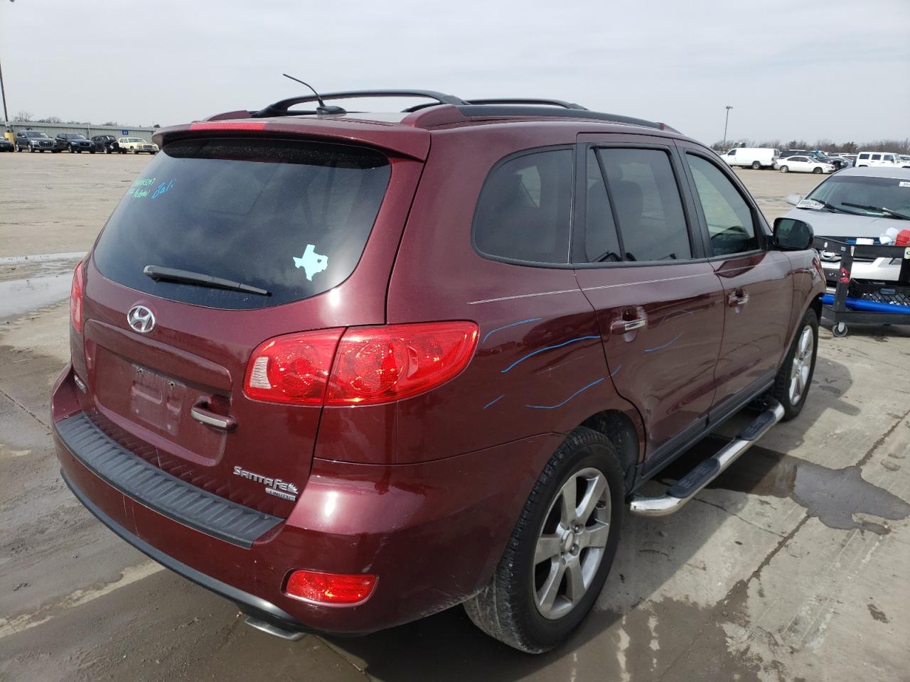Photo 4 from auction – 2007 HYUNDAI SANTA FE S with VIN 5NMSH13E17H070745