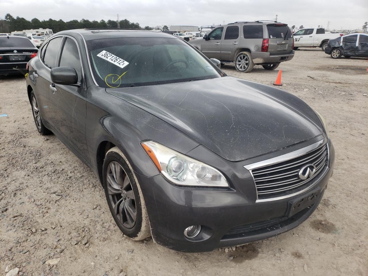 Photo 1 from auction – 2012 INFINITI M37 with VIN JN1BY1AP9CM335440