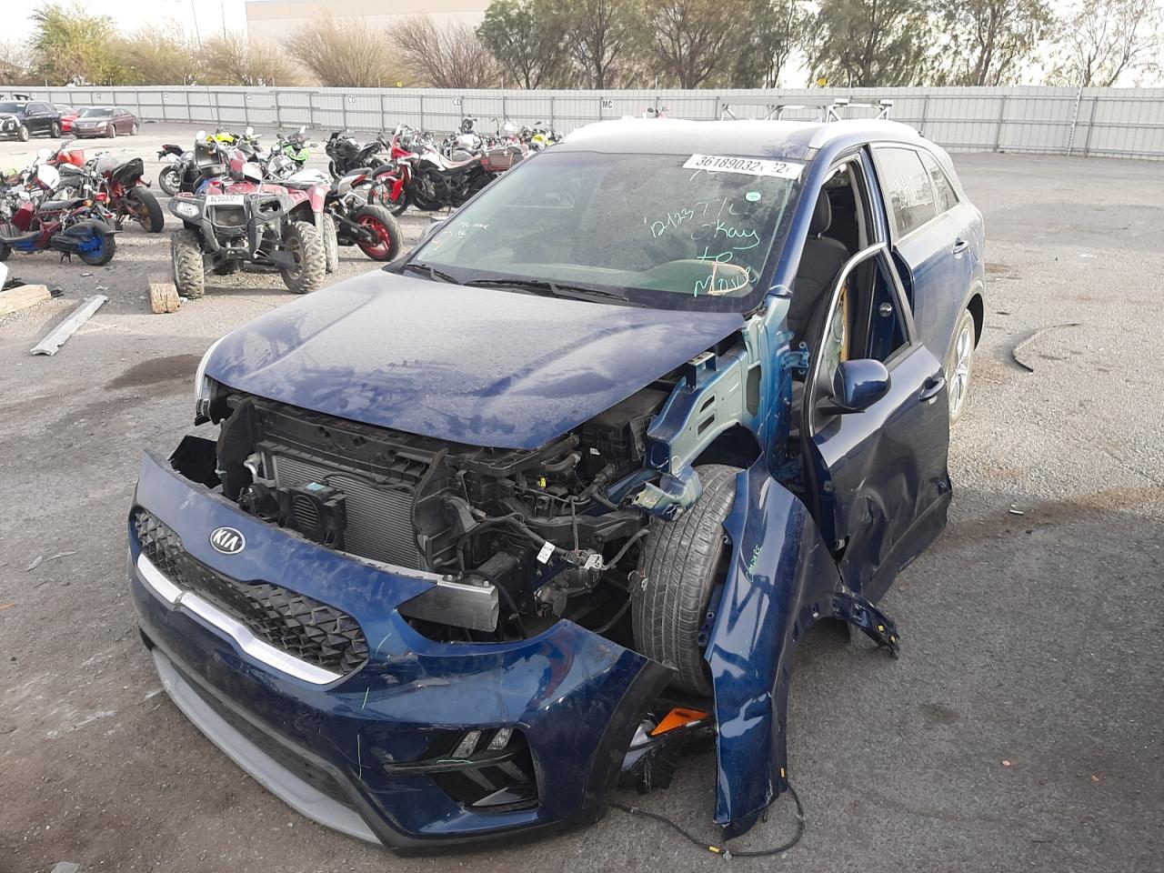 Photo 2 from auction – 2020 KIA NIRO LX with VIN KNDCB3LC1L5381329