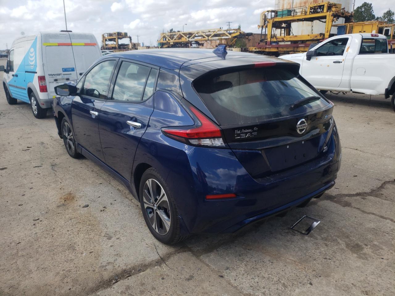 Photo 3 from auction – 2022 NISSAN LEAF SL PL with VIN 1N4BZ1DV0NC555570