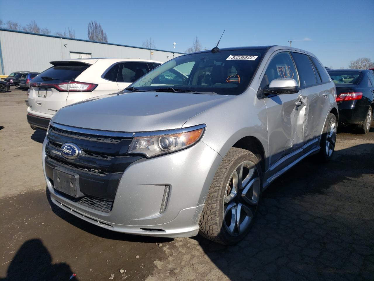 Photo 2 from auction – 2011 FORD EDGE SPORT with VIN 2FMDK4AK8BBB16238