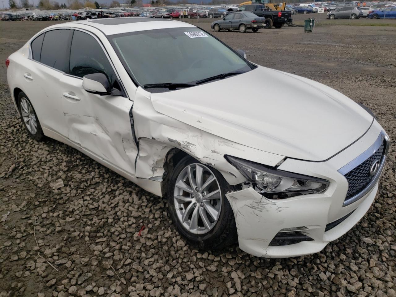 Photo 9 from auction – 2014 INFINITI Q50 BASE with VIN JN1BV7AP4EM690143