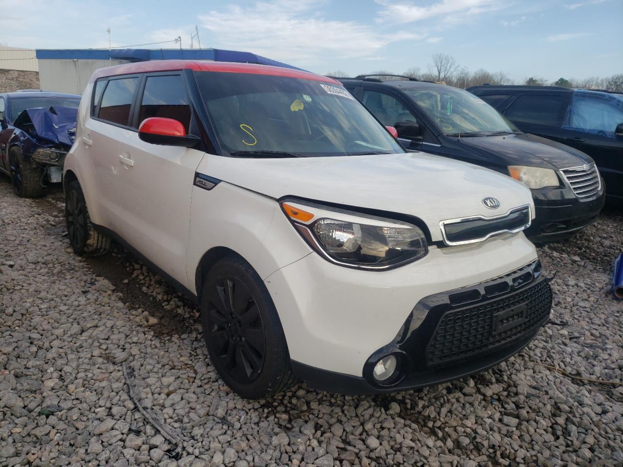 KIA SOUL + 2016 with VIN KNDJP3A54G7246224 - Photo from auction