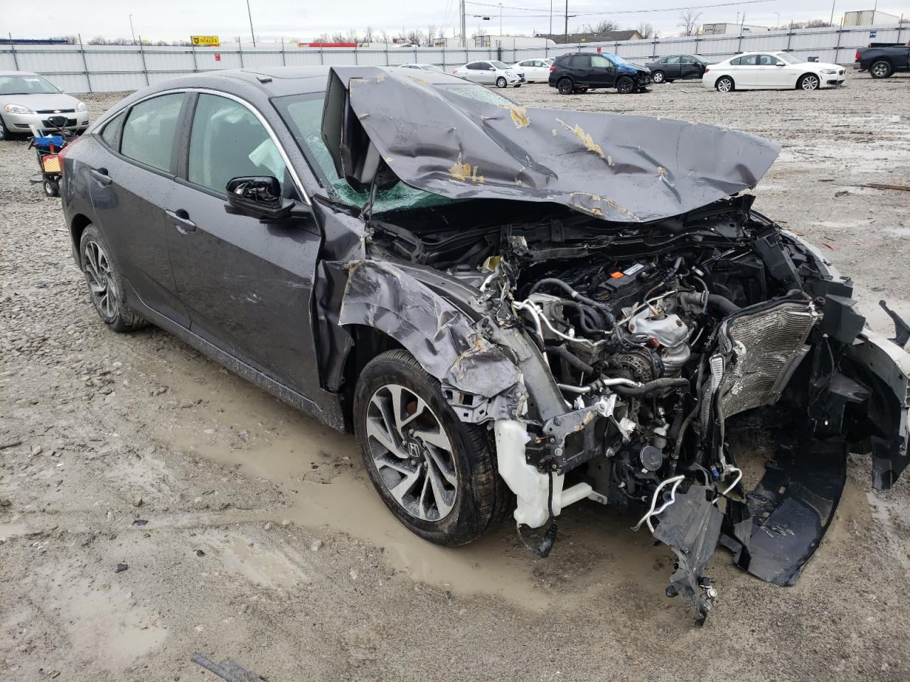 HONDA CIVIC EX 2016 with VIN 19XFC2F78GE033959 - Photo from auction