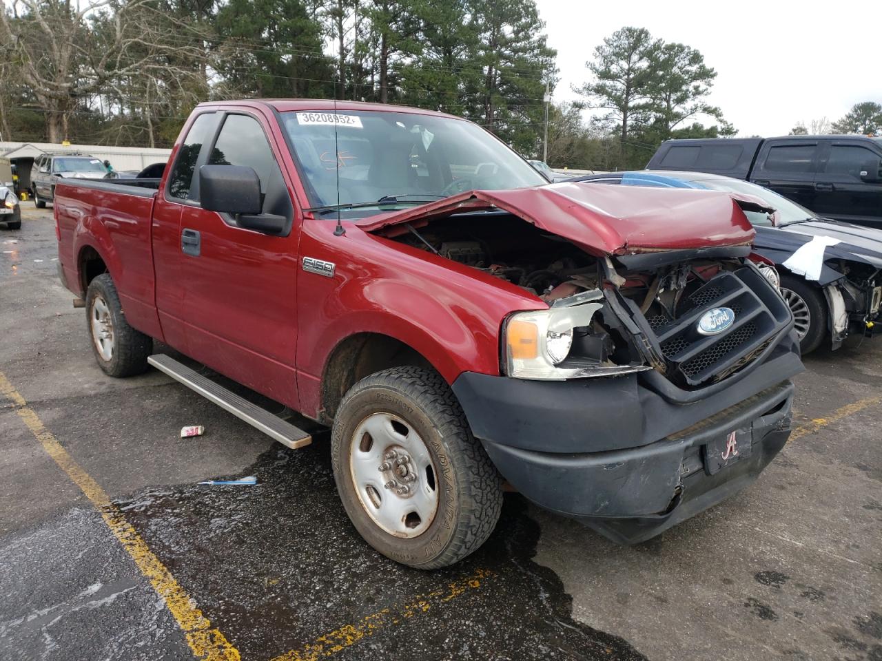 FORD F150 2008 with VIN 1FTRF12278KD03013 - Photo from auction