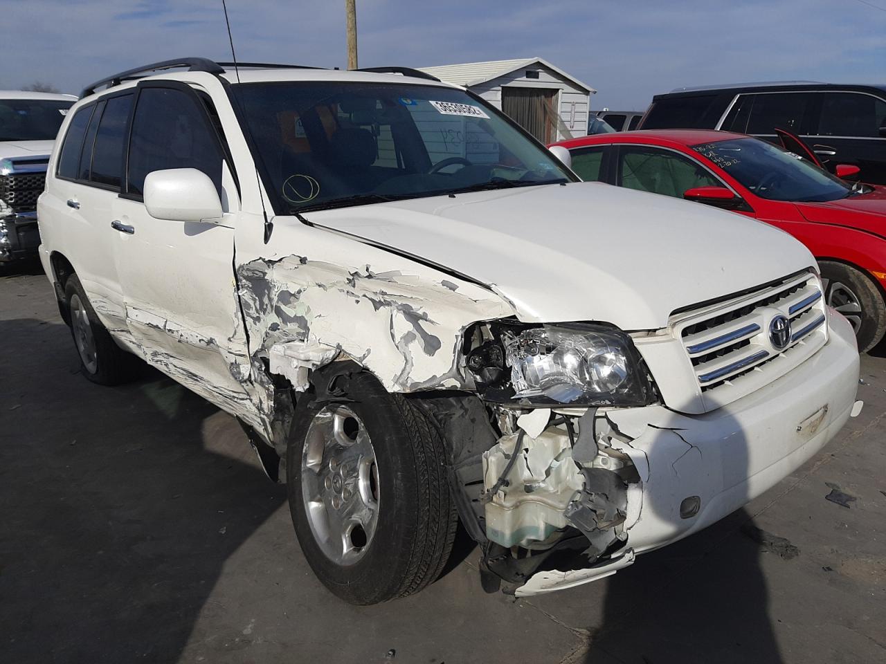 TOYOTA HIGHLANDER 2006 with VIN JTEEP21A160169808 - Photo from auction