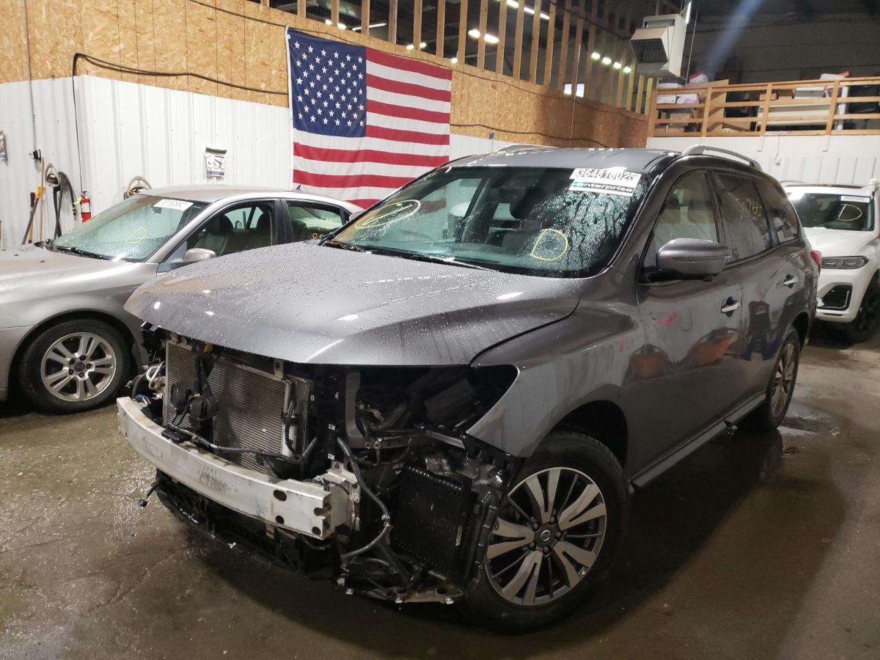 Photo 2 from auction – 2019 NISSAN PATHFINDER with VIN 5N1DR2MM9KC624487