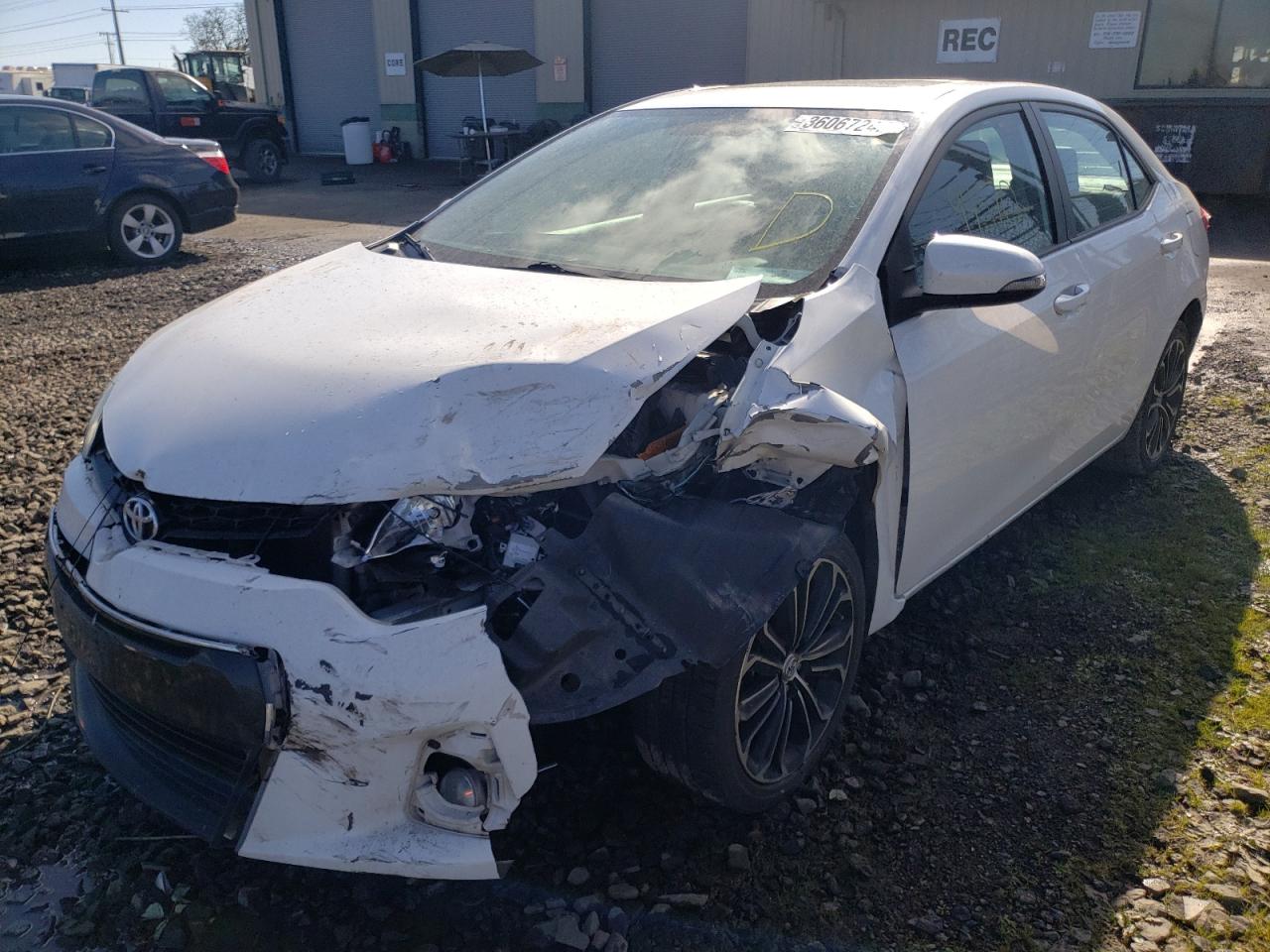 Photo 2 from auction – 2016 TOYOTA COROLLA L with VIN 2T1BURHE1GC523481