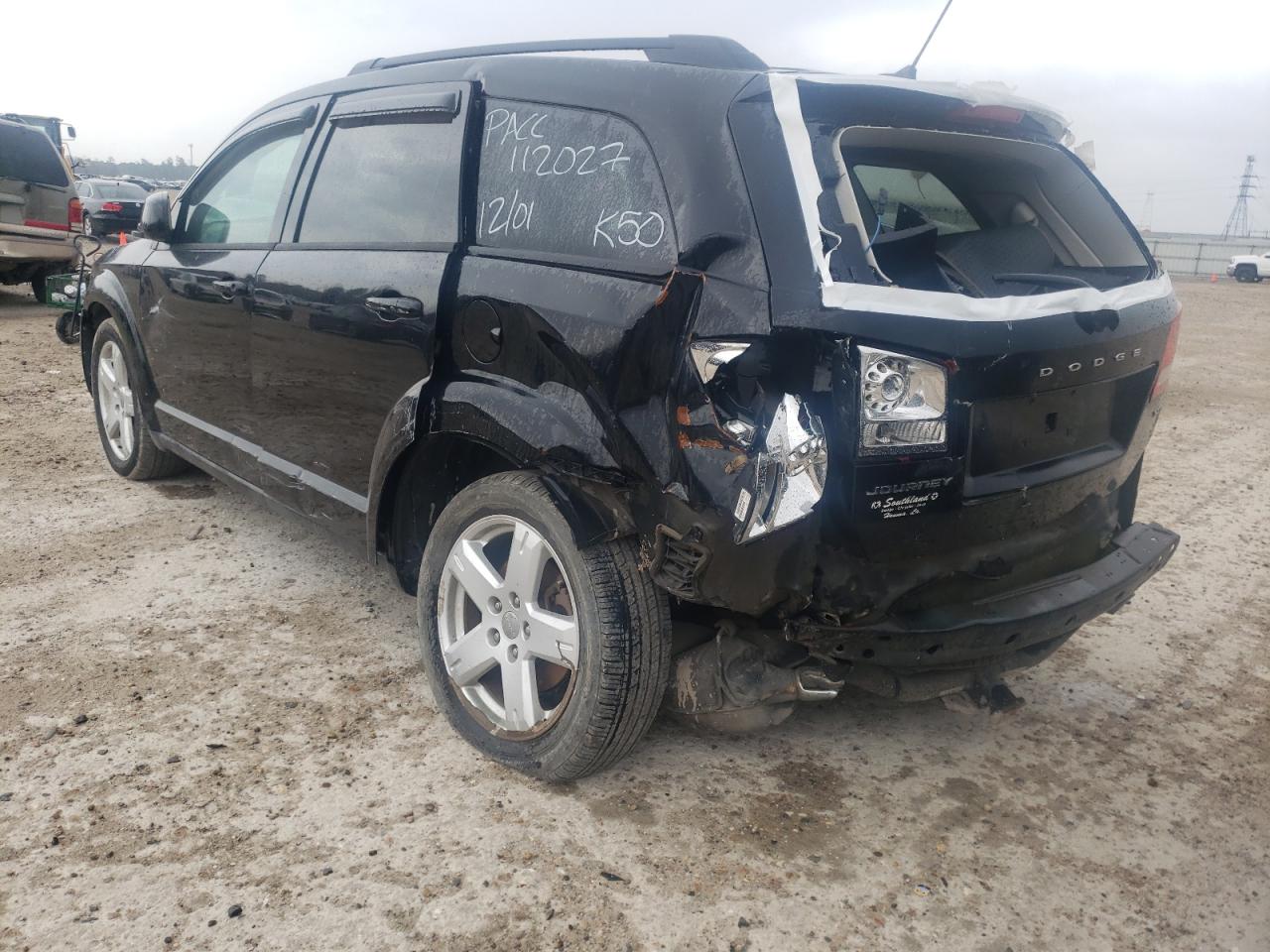 Photo 3 from auction – 2012 DODGE JOURNEY SX with VIN 3C4PDCBG1CT395604