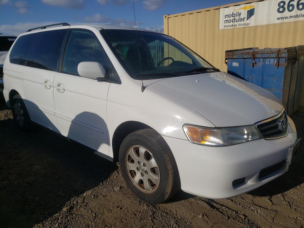 Photo 1 from auction – 2002 HONDA ODYSSEY EX with VIN 2HKRL18602H537809