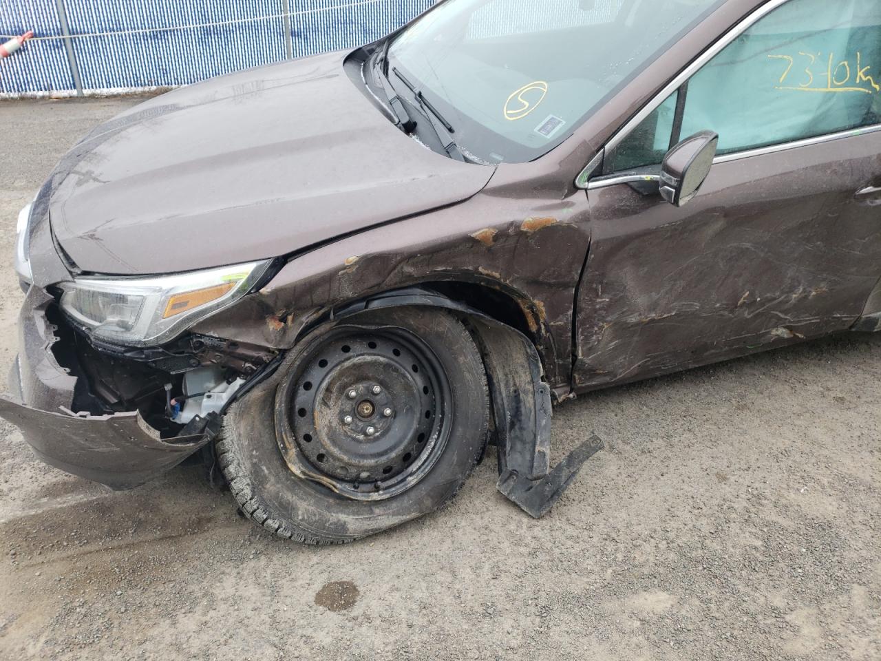 Photo 9 from auction – 2020 SUBARU OUTBACK LI with VIN 4S4BTDNC8L3156263
