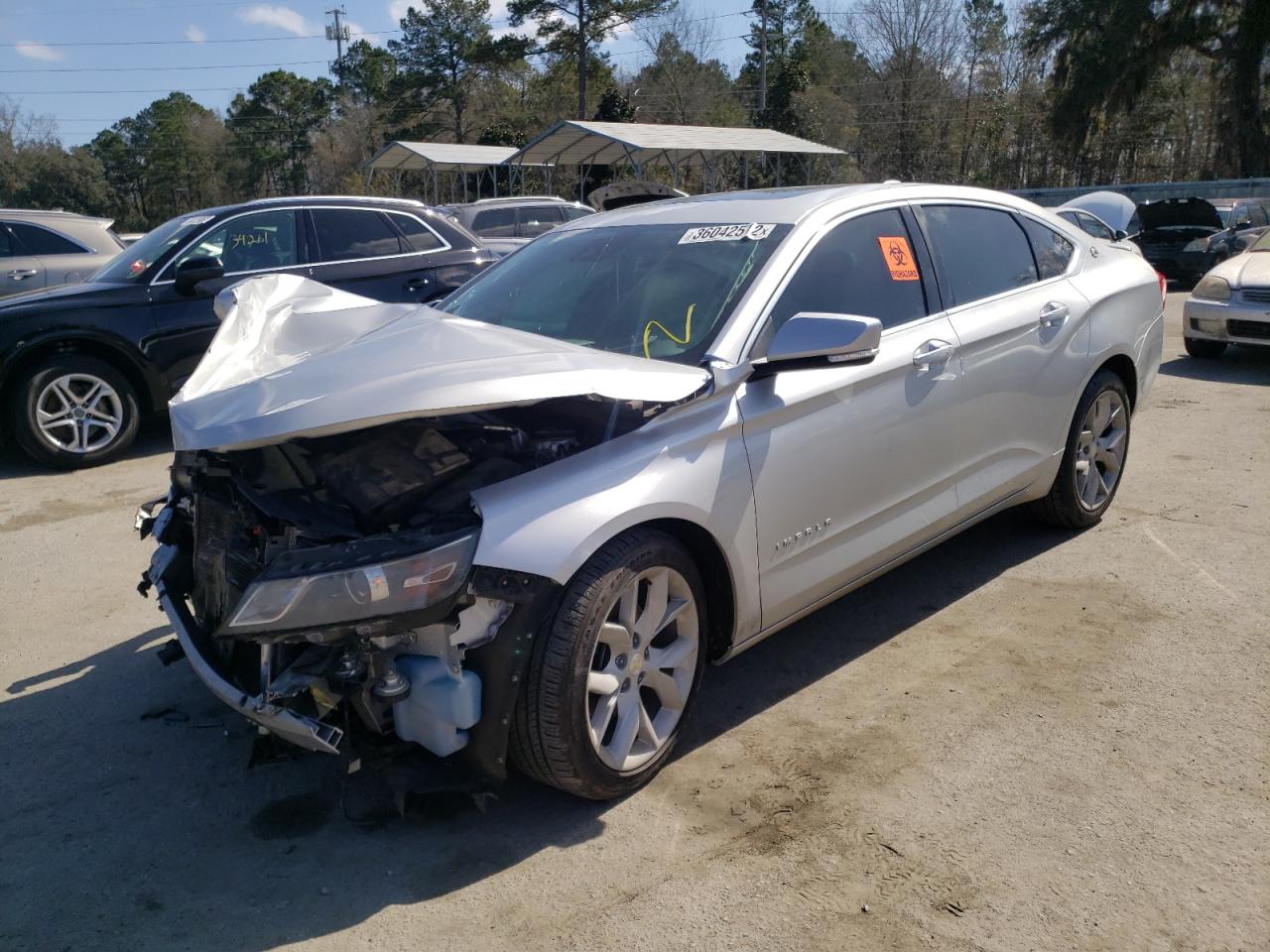Photo 2 from auction – 2015 CHEVROLET IMPALA LT with VIN 2G1125S33F9100426