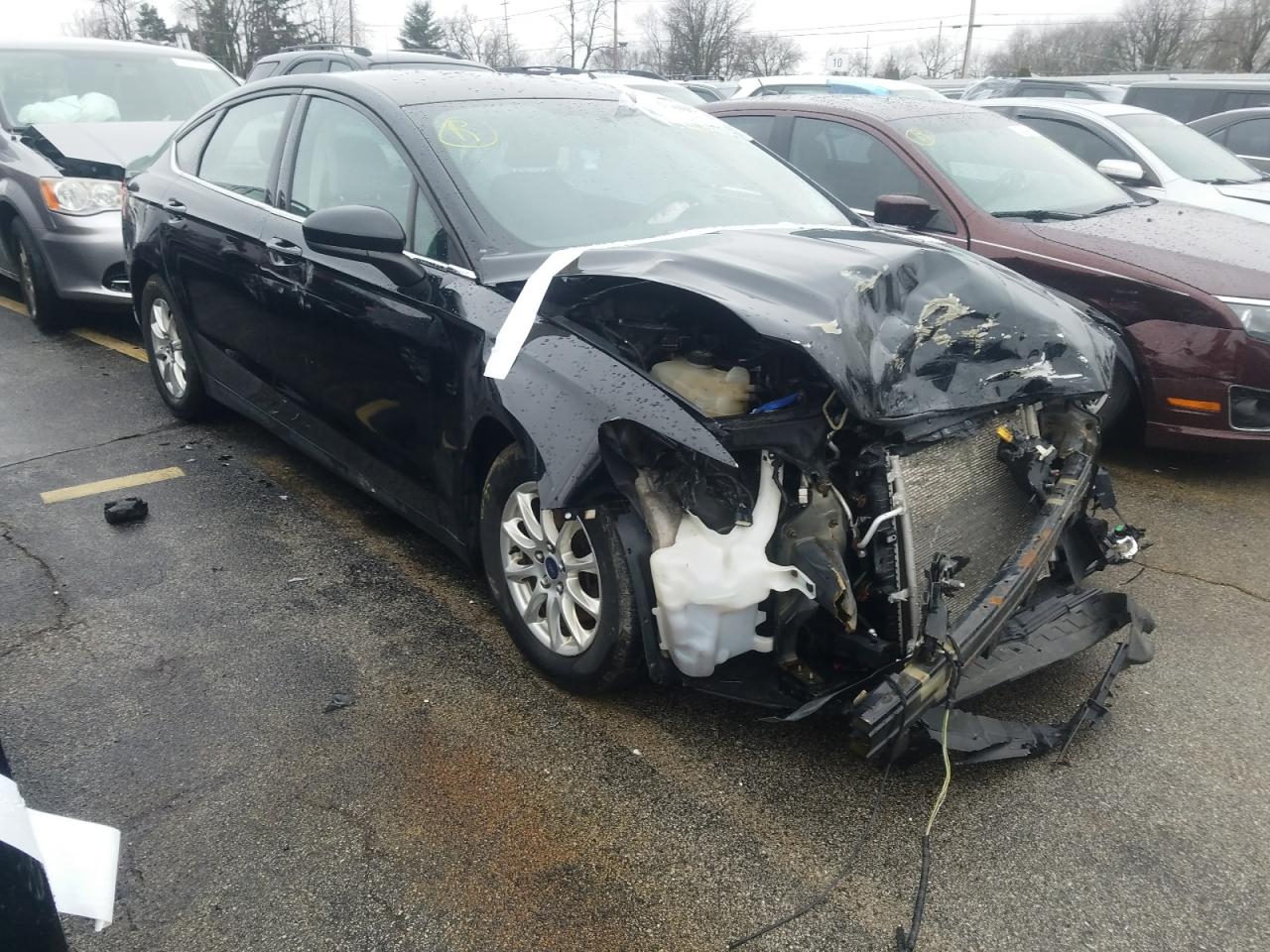 Photo 1 from auction – 2016 FORD FUSION S with VIN 3FA6P0G75GR176969