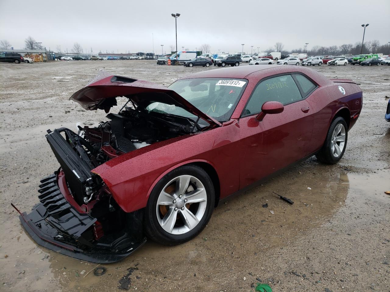 Photo 2 from auction – 2021 DODGE CHALLENGER with VIN 2C3CDZAG2MH623420