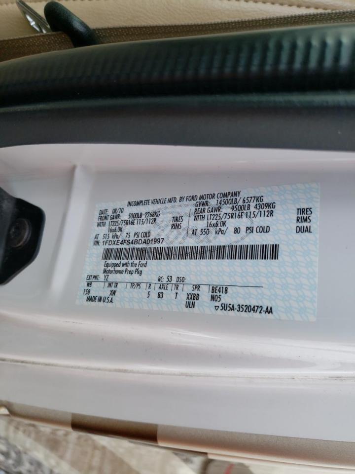 Photo 10 from auction – 2011 FORD ECONOLINE with VIN 1FDXE4FS4BDA01997