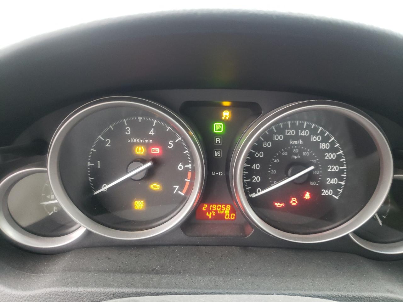 Photo 13 from auction – 2010 MAZDA 6 I with VIN 1YVHZ8BH4A5M50193