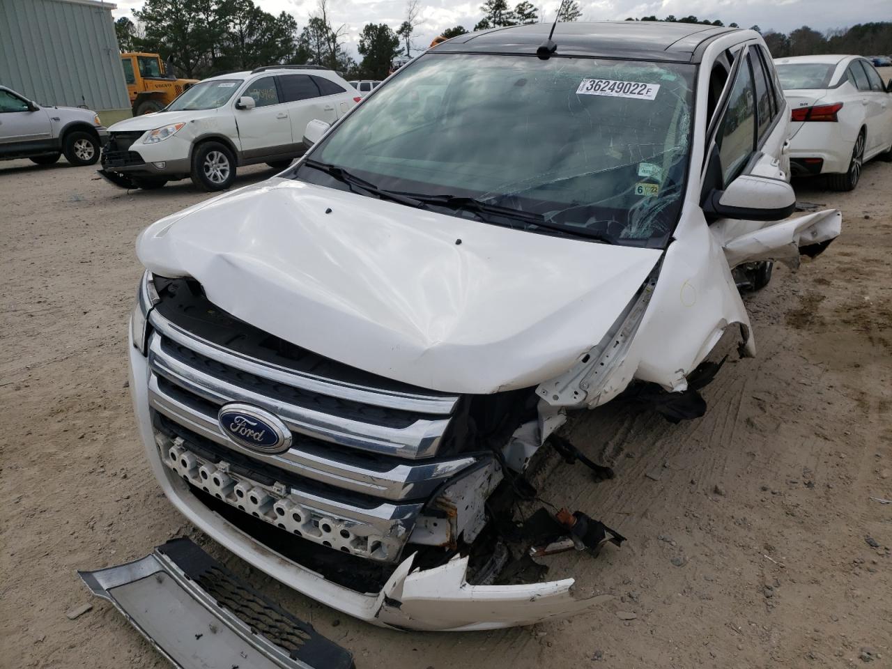 Photo 9 from auction – 2014 FORD EDGE with VIN 2FMDK4JC9EBB33952