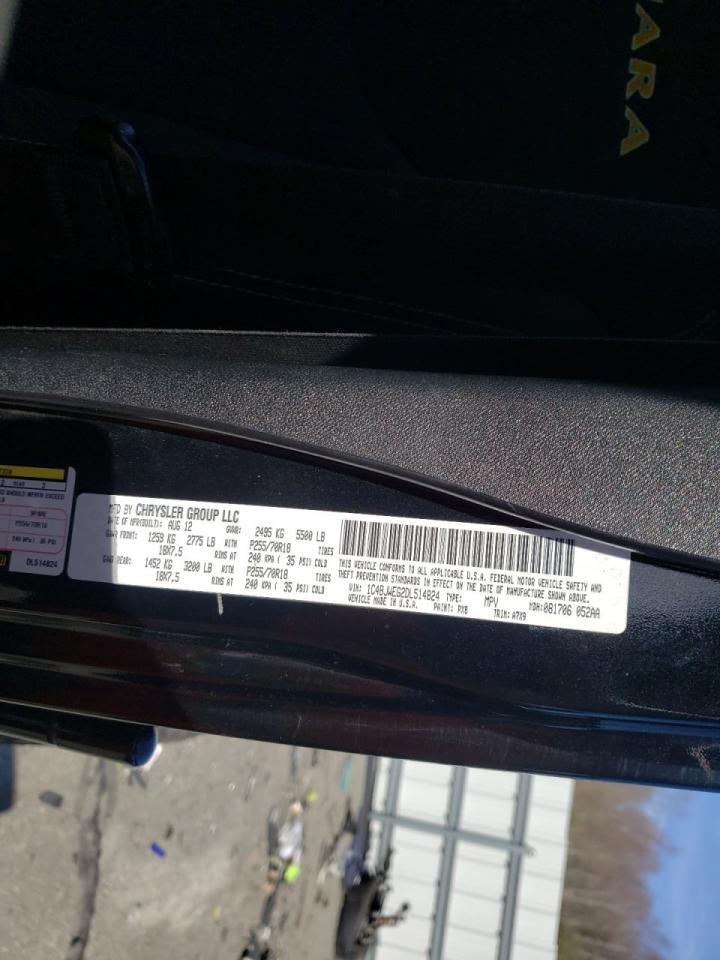 Photo 10 from auction – 2013 JEEP WRANGLER U with VIN 1C4BJWEG2DL514824