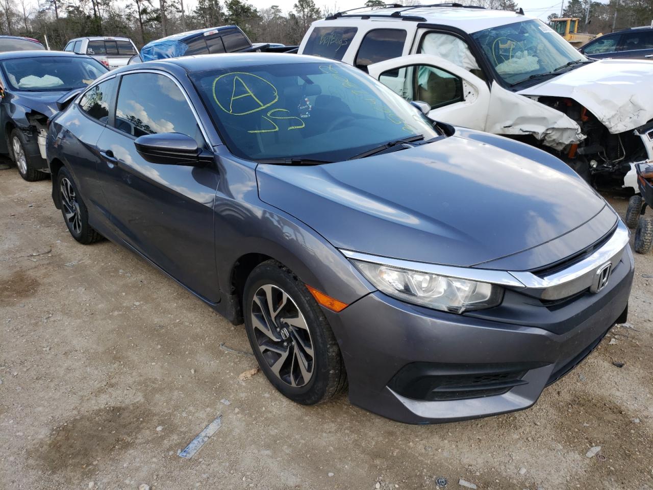 HONDA CIVIC LX 2016 with VIN 2HGFC4B55GH316499 - Photo from auction