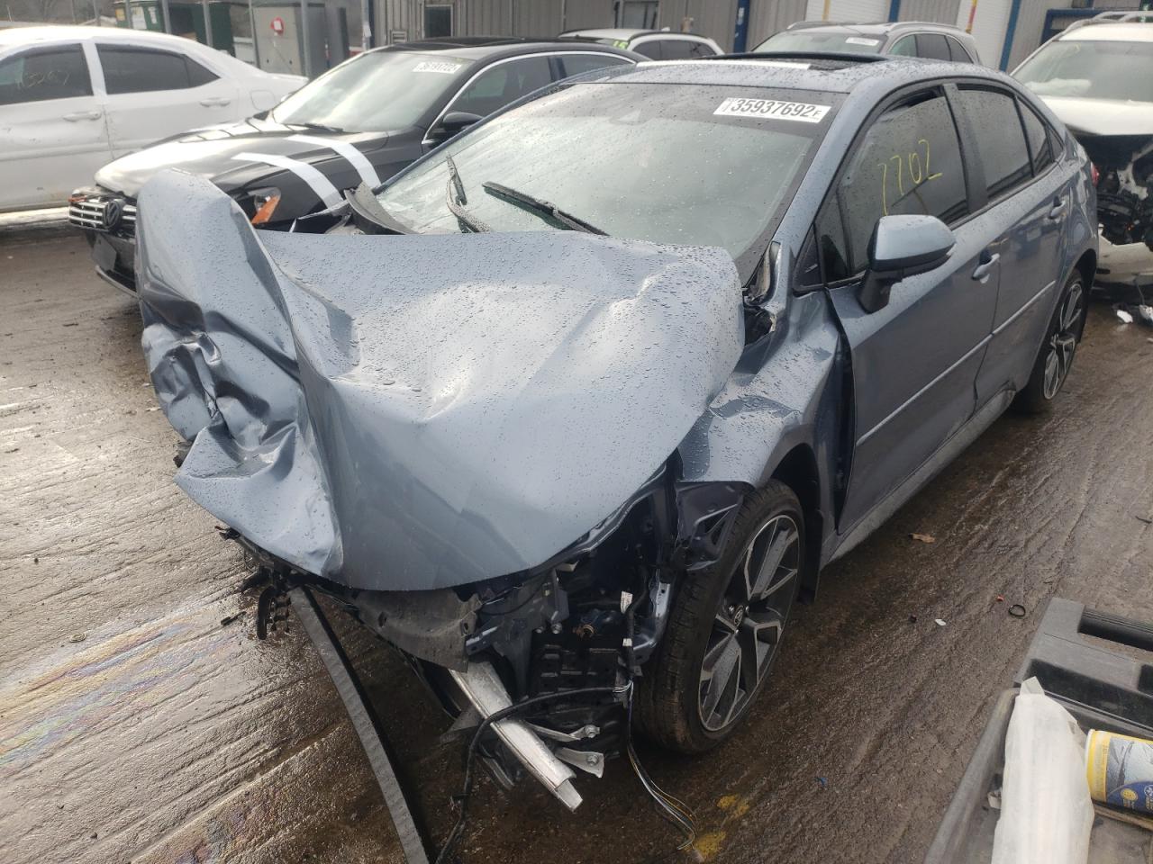 Photo 2 from auction – 2022 TOYOTA COROLLA SE with VIN JTDP4MCE8NJ083857