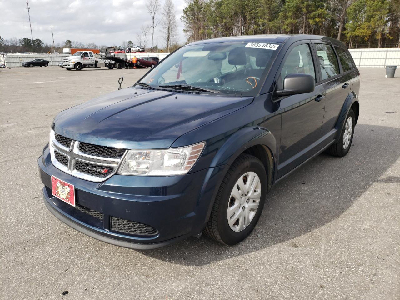 Photo 2 from auction – 2014 DODGE JOURNEY SE with VIN 3C4PDCABXET177654