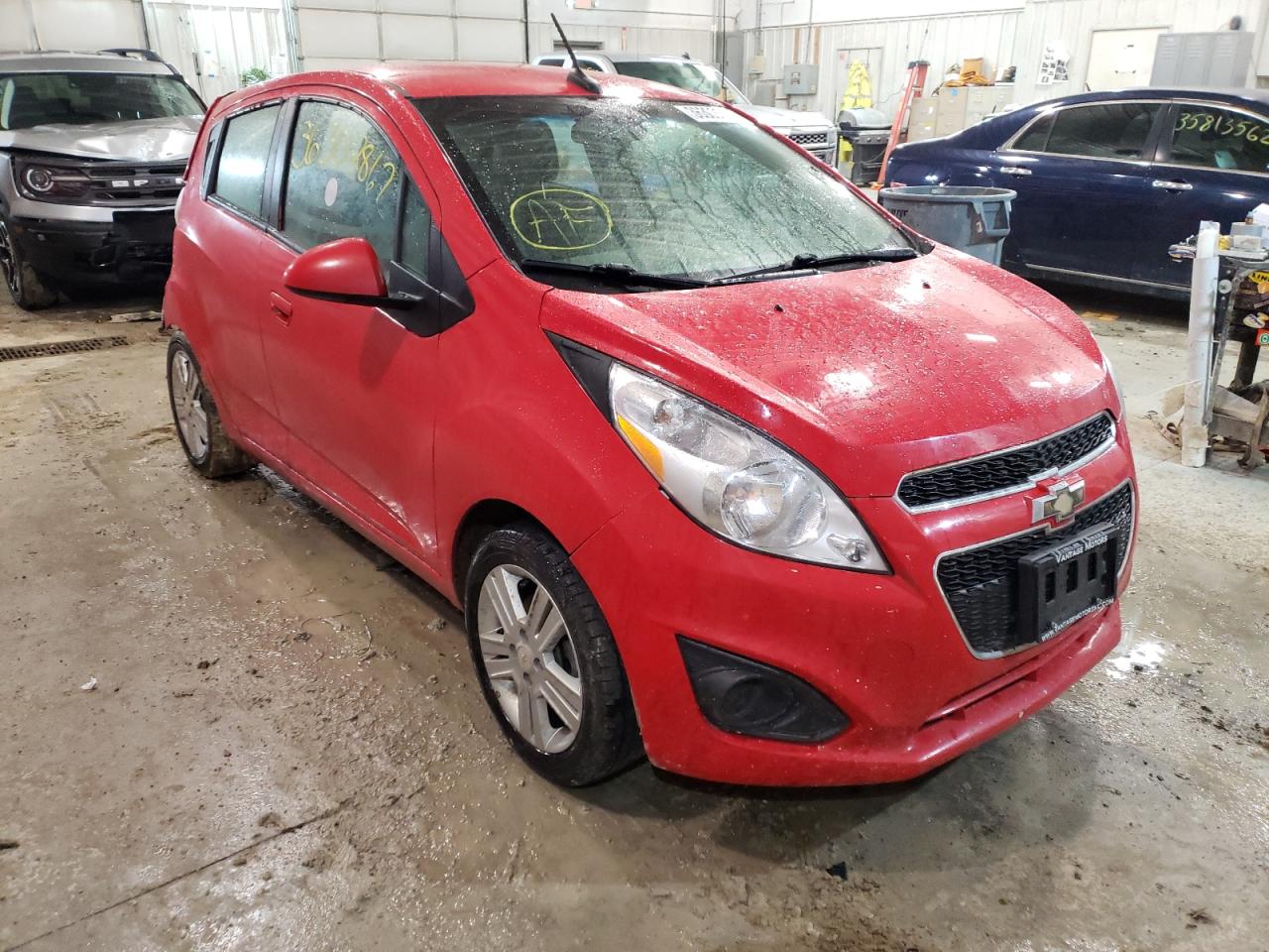 CHEVROLET SPARK LS 2014 with VIN KL8CA6S99EC457235 - Photo from auction