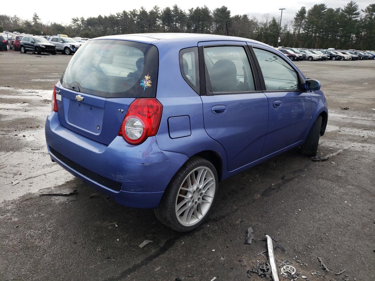 Photo 4 from auction – 2008 CHEVROLET AVEO LS with VIN KL1TD66EX9B316828