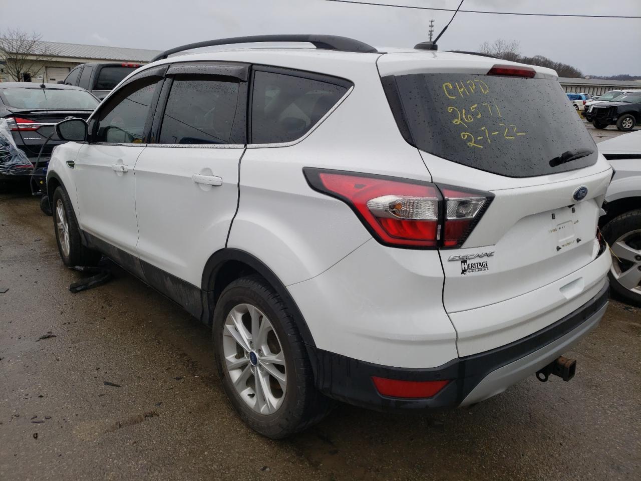 Photo 3 from auction – 2017 FORD ESCAPE SE with VIN 1FMCU0G9XHUA91672
