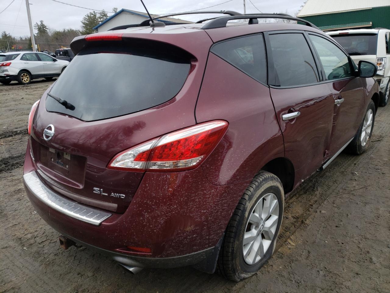 Photo 4 from auction – 2011 NISSAN MURANO S with VIN JN8AZ1MW1BW156714