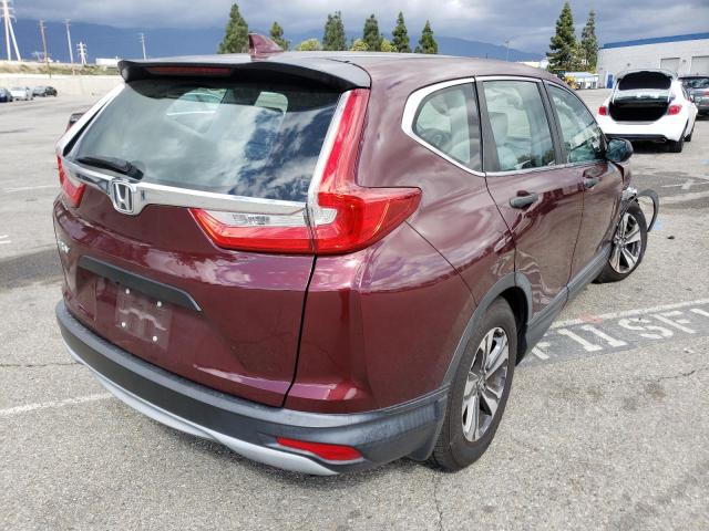 Photo 4 from auction – 2017 HONDA CR-V LX with VIN 7FARW5H37HE005134