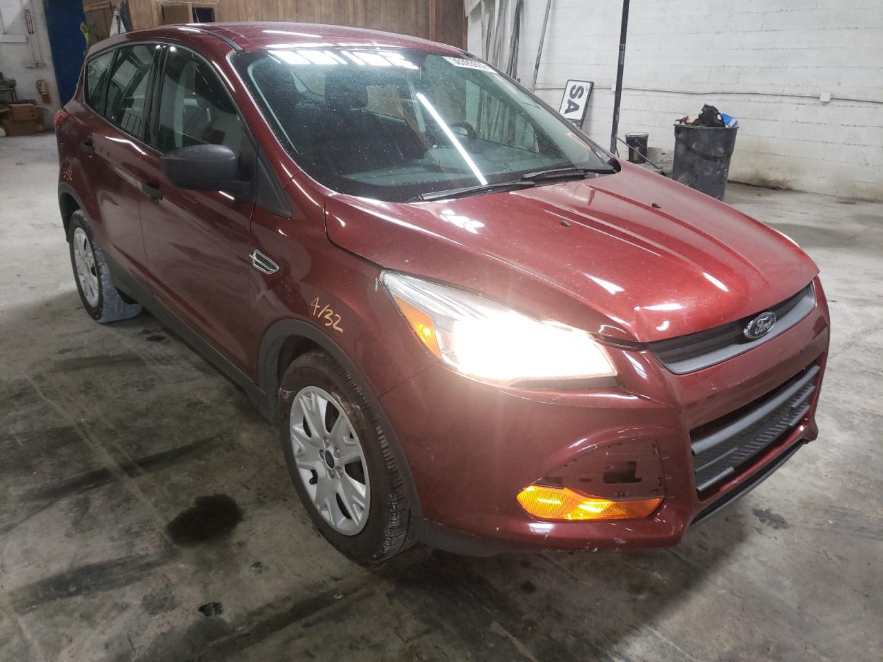 FORD ESCAPE S 2016 with VIN 1FMCU0F73GUB19813 - Photo from auction