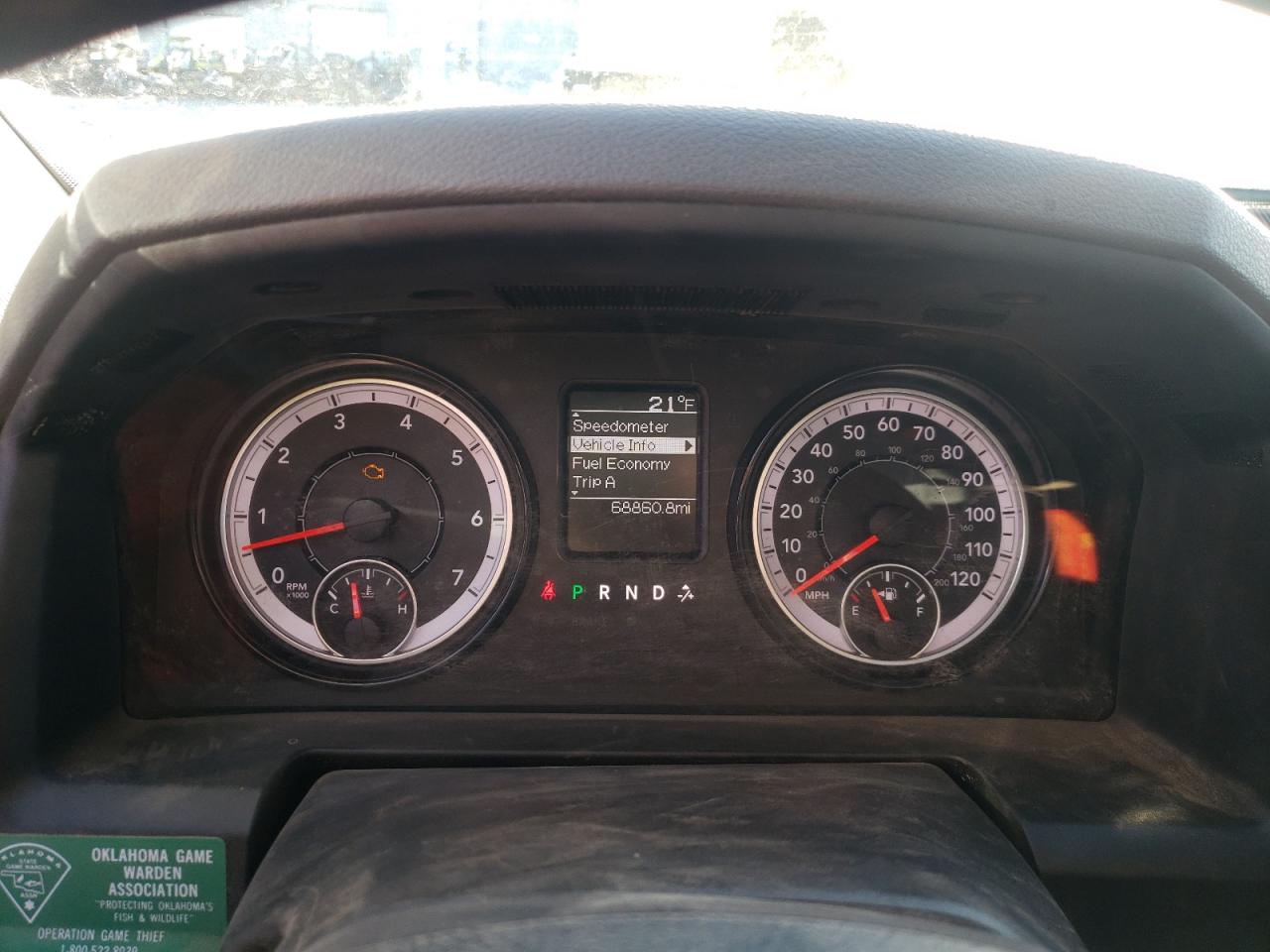 Photo 8 from auction – 2019 RAM 1500 CLASS with VIN 1C6RR7FT8KS609763