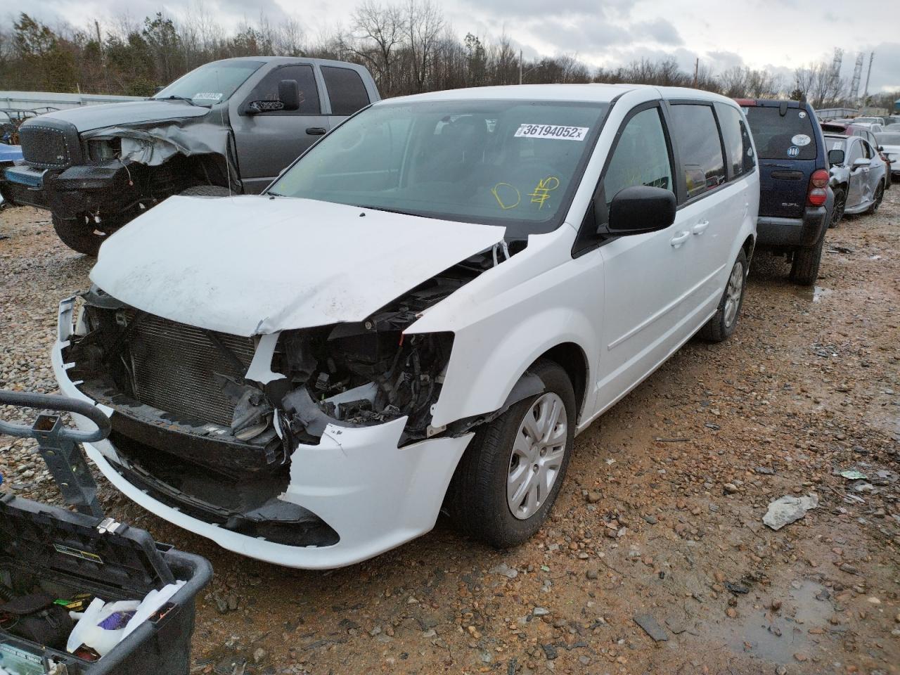 Photo 2 from auction – 2014 DODGE UK with VIN 2C4RDGBG2ER354548