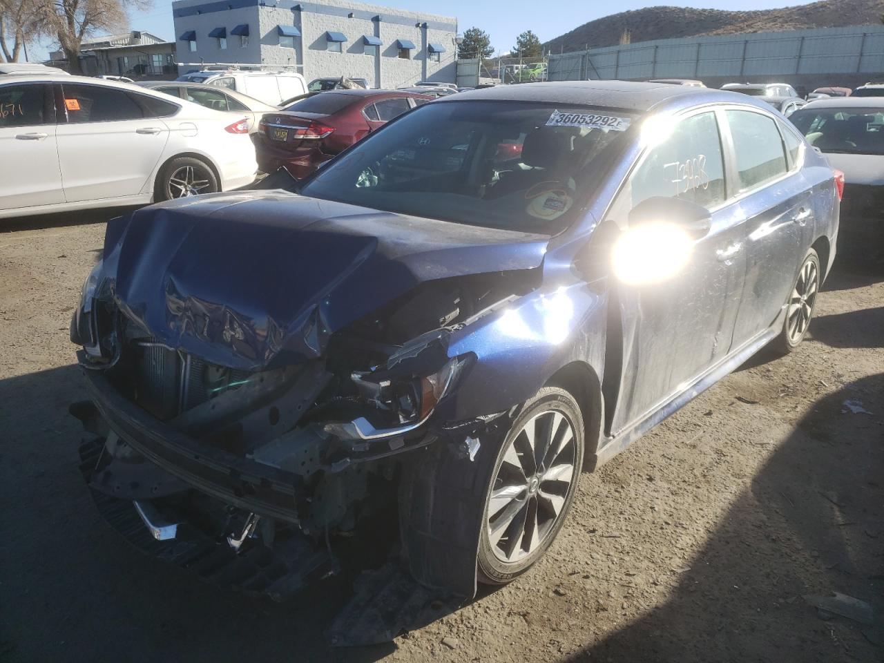 Photo 2 from auction – 2017 NISSAN SENTRA SR with VIN 3N1CB7AP1HY211739