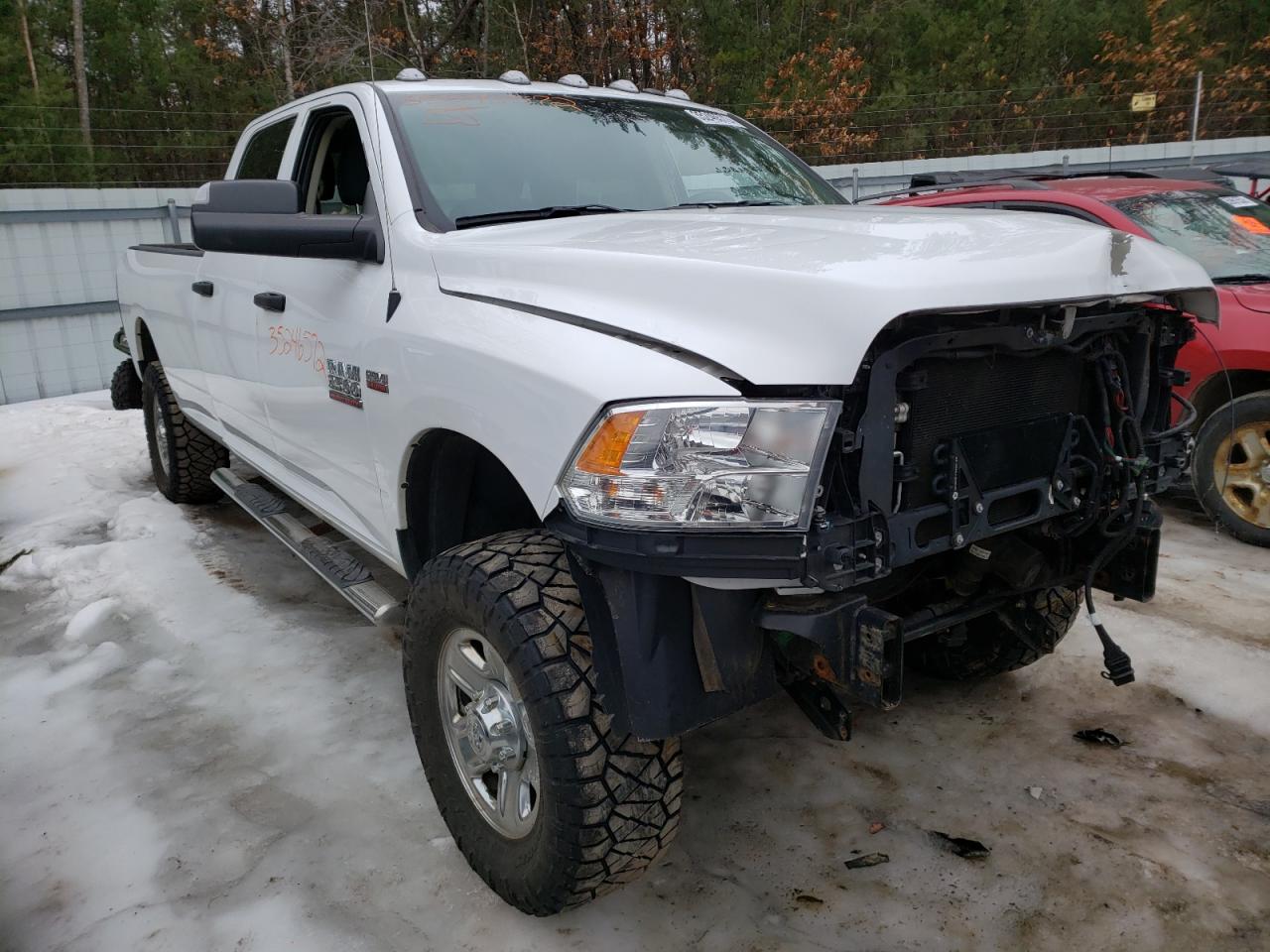 RAM 2500 ST 2018 with VIN 3C6UR5HJ7JG349257 - Photo from auction