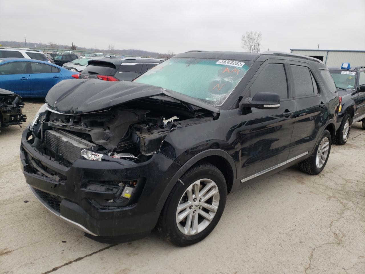 Photo 2 from auction – 2016 FORD EXPLORER X with VIN 1FM5K7DH6GGC62871