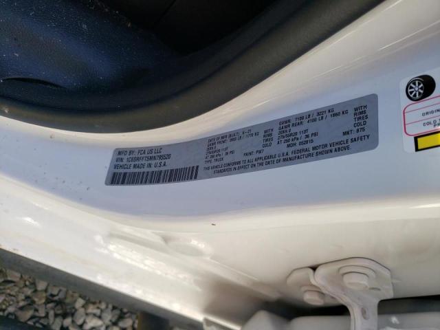 Photo 10 from auction – 2021 RAM 1500 BIG H with VIN 1C6SRFFT5MN795520