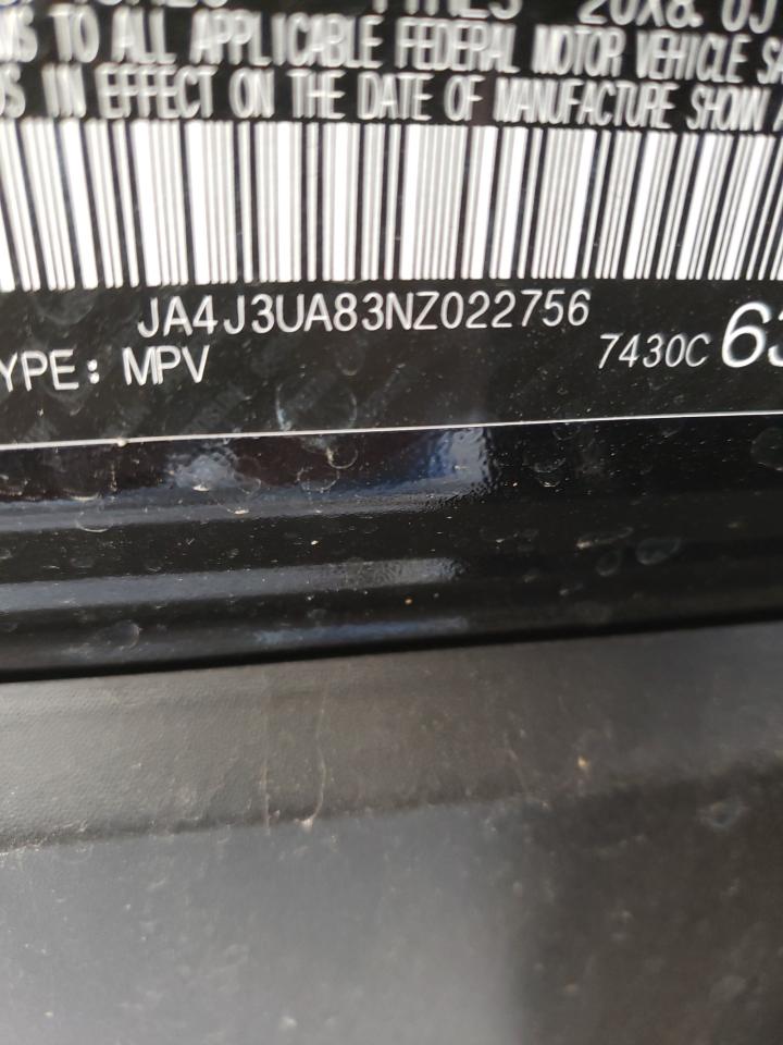 Photo 10 from auction – 2022 MITSUBISHI OUTLANDER with VIN JA4J3UA83NZ022756