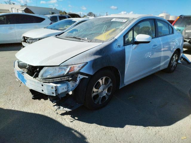 Photo 2 from auction – 2014 HONDA CIVIC HYBR with VIN 19XFB4F36EE201574