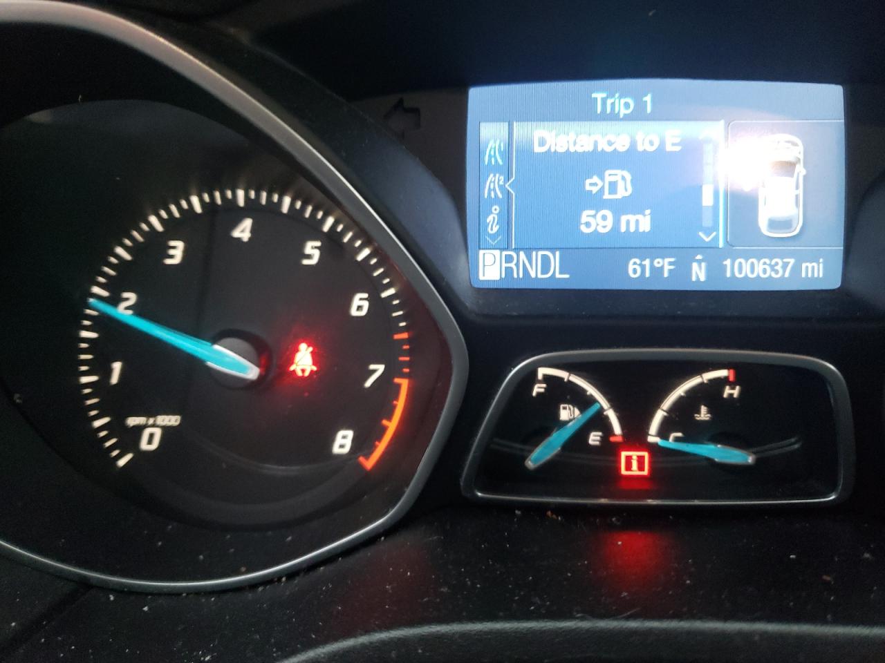 Photo 8 from auction – 2012 FORD FOCUS SE with VIN 1FAHP3F24CL117744