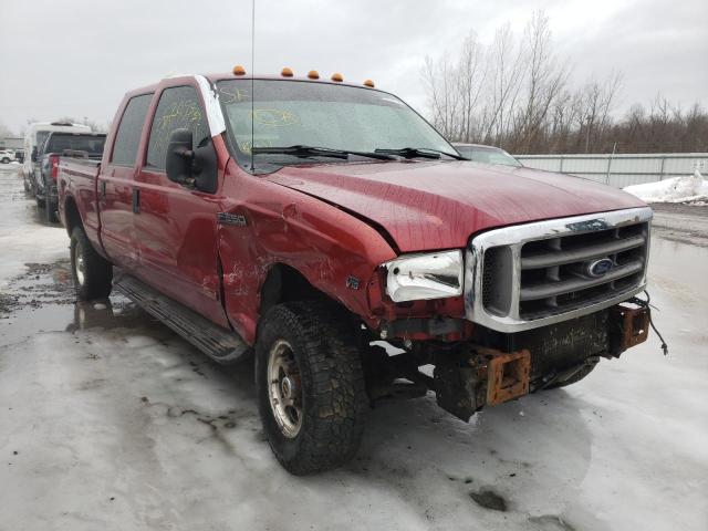 FORD F250 SUPER 2001 with VIN 1FTNW21S21EA89431 - Photo from auction