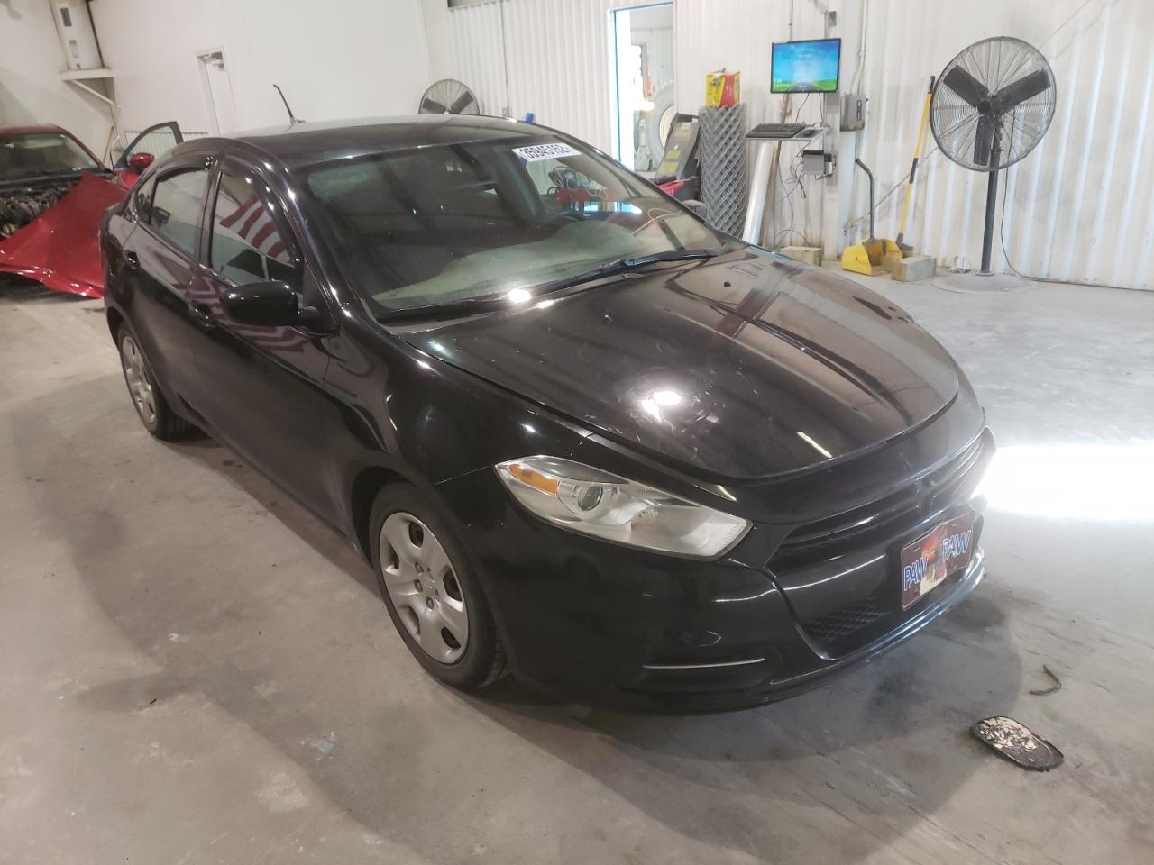 DODGE DART SE 2016 with VIN 1C3CDFAA9GD503772 - Photo from auction